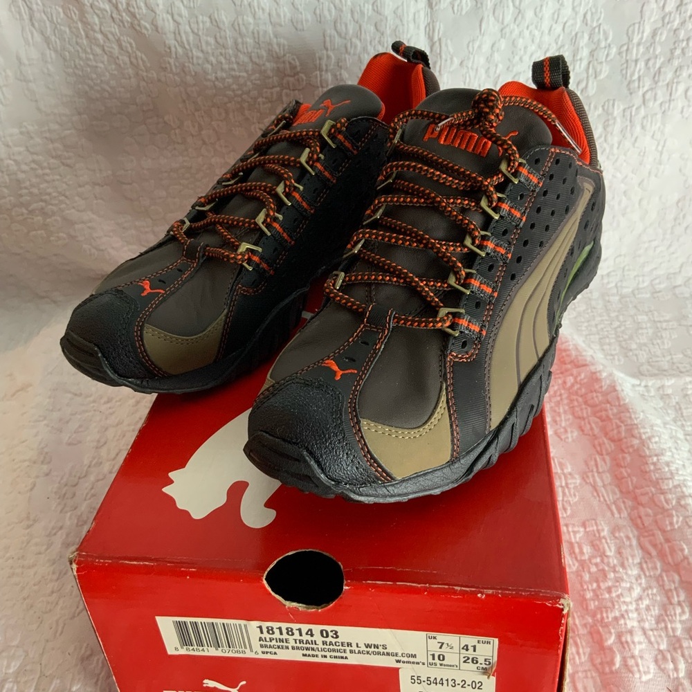 Puma Alpine Trail Racer sneakers size 10 brand new vintage